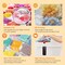 Diamond Painting Kits for Adults, Dog Round Full Drill Diamond Art Kits, 5D DIY Paint with Diamonds Crafts for Home Wall Decoration Gifts 12×12Inch Flower Basket
